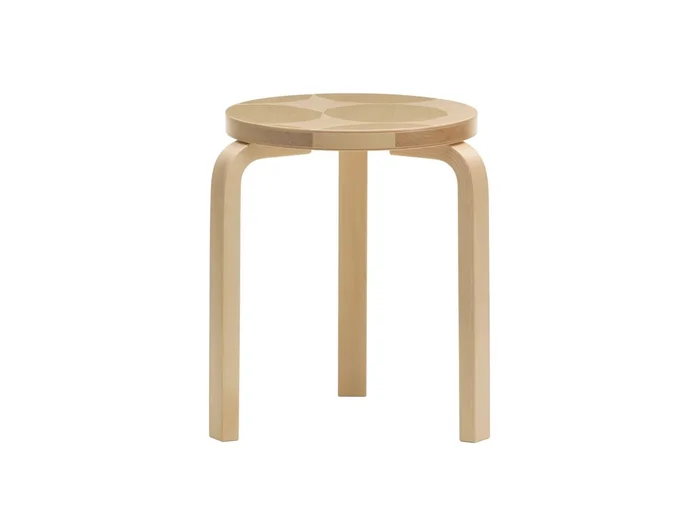 Artek Stool 60 Kivet Hocker – Limitierte Auflage Entworfen von Alvar Aalto