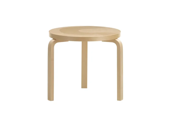 Artek Table 90D Seireeni Beistelltisch – Limitierte Auflage Entworfen von Alvar Aalto