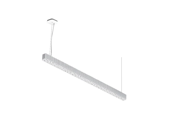 Artemide Calipso Linear 120 Stand Alone Pendelleuchte Entworfen von Neil Poulton