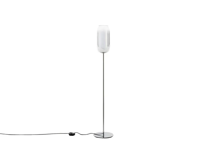 Artemide Gople Stehleuchte – Gestell Silber Entworfen von BIG – Bjarke Ingels Group