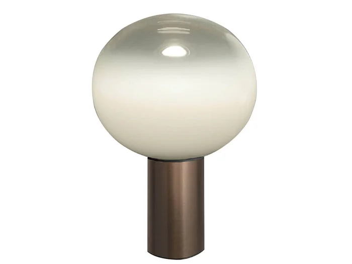 Artemide Laguna Tischlampe – Satinierte Bronze Entworfen von Matteo Thun + Antonio Rodriguez