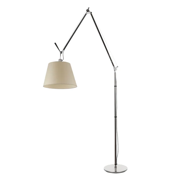 Artemide Tolomeo Mega Stehlampe Pergament 36 cm Lampenschirm