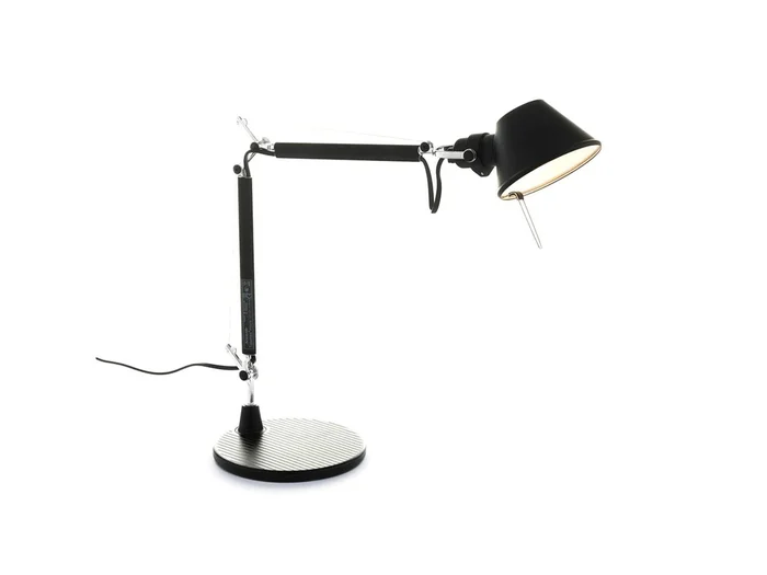 Artemide Tolomeo Micro Tischleuchte – Schwarz Entworfen von De Lucchi-Fassina