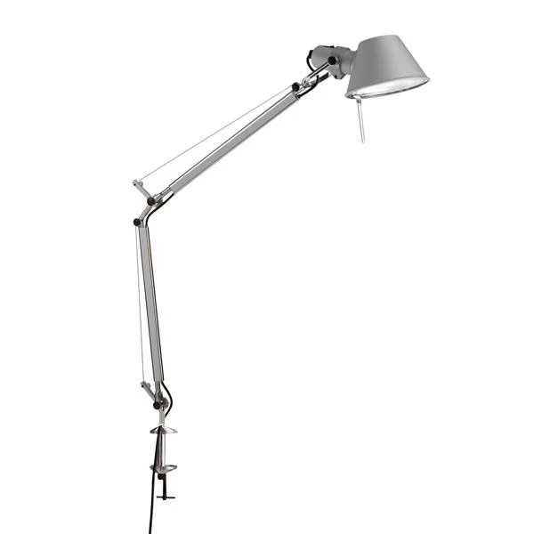 Artemide Tolomeo Mini Tischlampe Aluminium mit Klemme