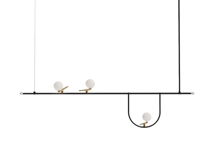 Artemide Yanzi 1 Pendelleuchte Entworfen von Neri & Hu