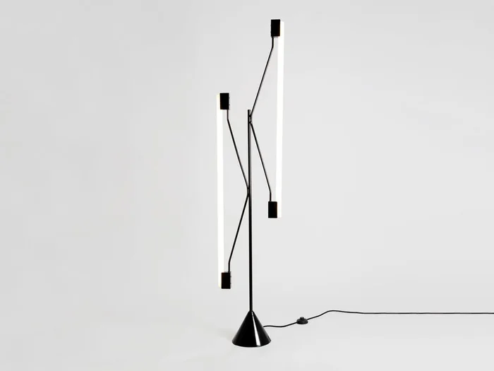 Atelier Areti Two tubes Stehleuchte – Weiß