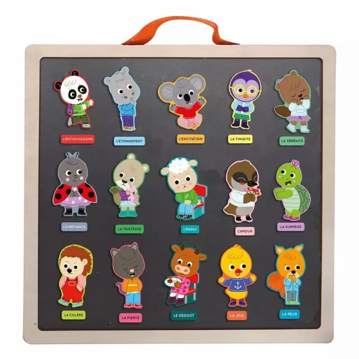 Aufkleber meine große Tabelle der Emotionen Auzou