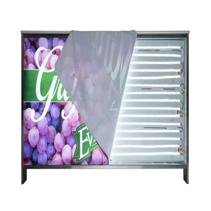 Backlit fabric incl. print Long drink counter 2m (1915x1020mm)