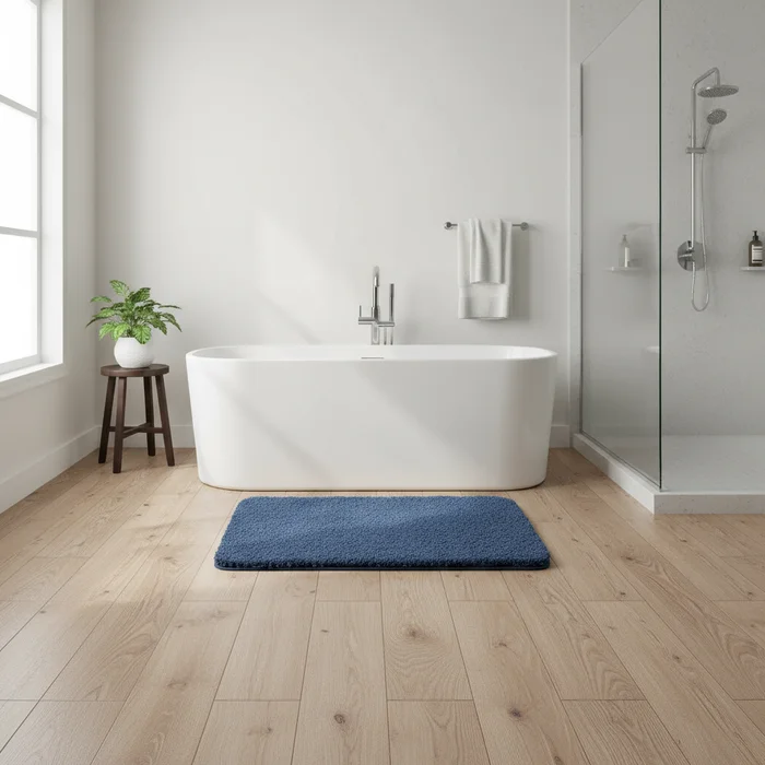 Badezimmermatte | Dicke Antirutsch Wasserabsorbierende Matte