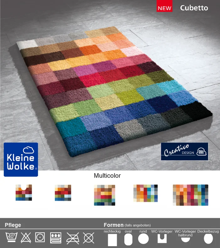 Badteppich Cubetto