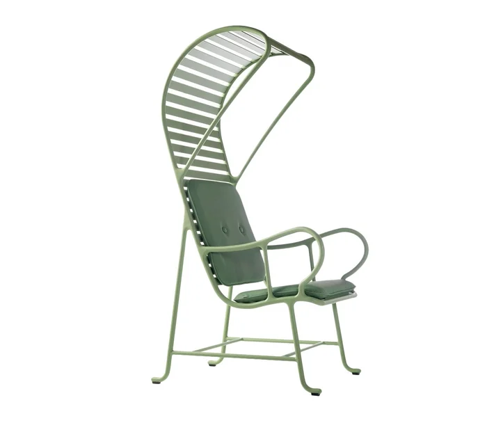 BD Barcelona Design Gardenias Sessel mit Pergola Outdoor Entworfen von Jaime Hayon