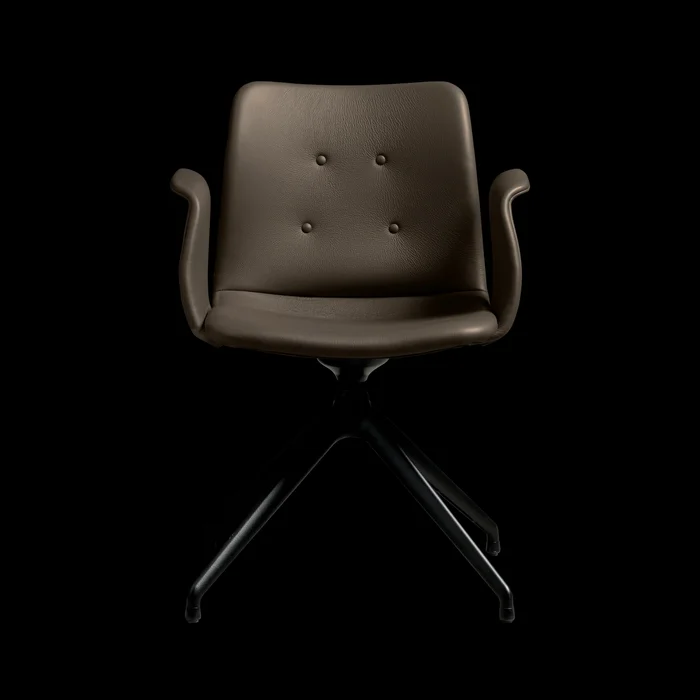 Bent Hansen Primum 4-Star Esszimmerstuhl Schwarz/ Zenso 3 230