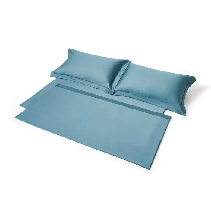 Bettlaken-Set aus Baumwollsatin FULLMOON von Cassina – Beige / Regular und Queen