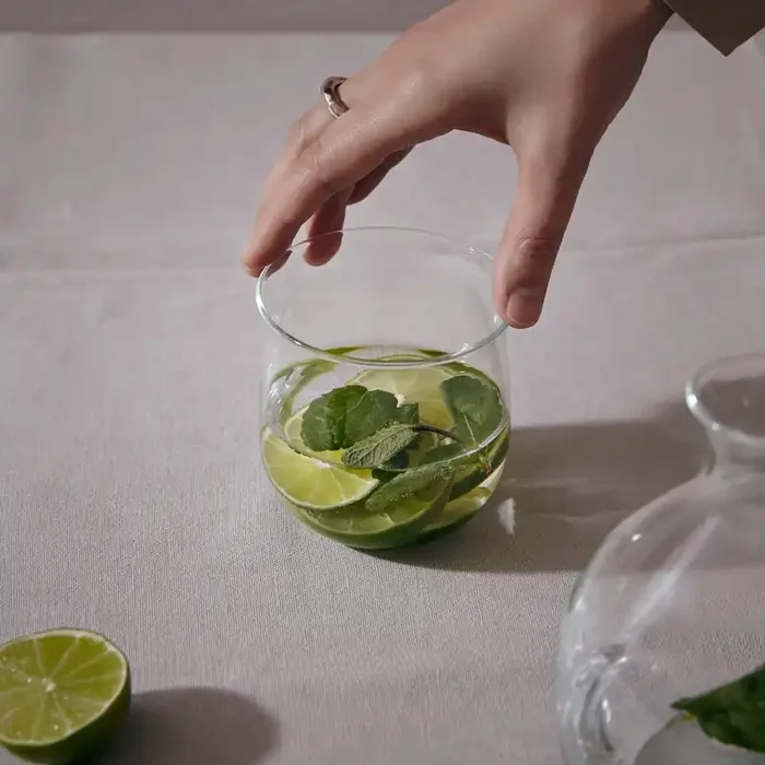 Blasglas-Weingläser POLLY Set aus zwölf von Aldo Cibic für Paola C