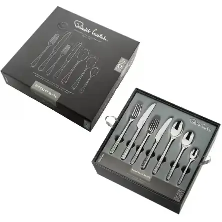 Blockley Besteckset Schiefer, 84 stücke