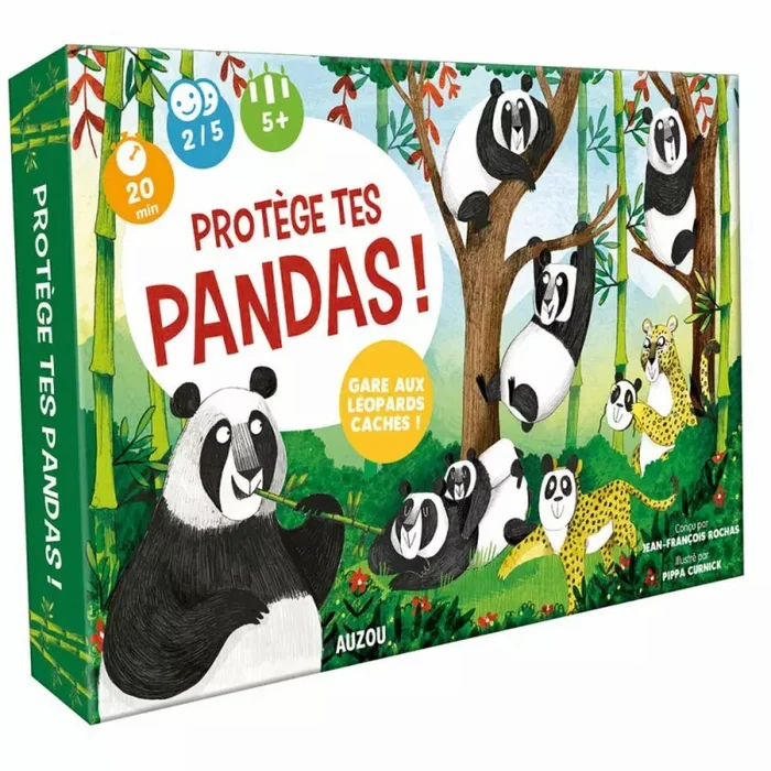 Brettspiele Schütze deine Pandas Auzou