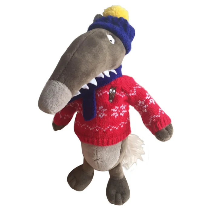 Buch für das Winteroutfit des Wolfs Auzou