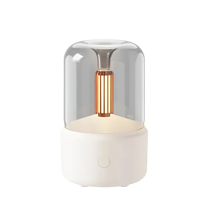 CandleGlow 3D Flamme USB Luftbefeuchter – Aromatherapie Diffusor