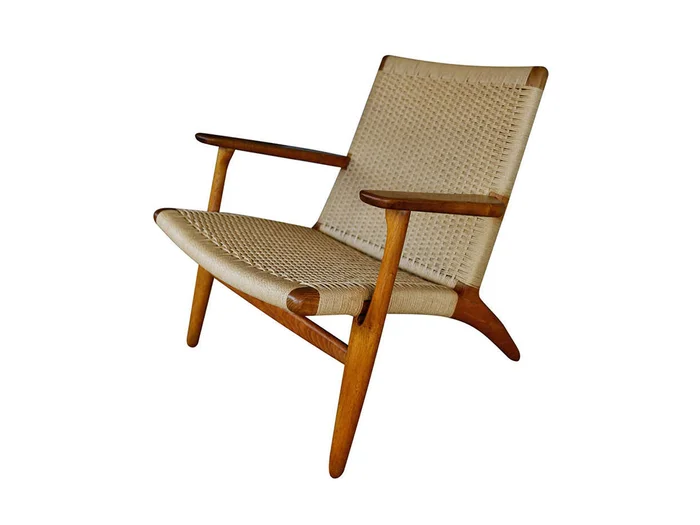 Carl Hansen & Søn CH25 Sessel – Eiche / Naturseil Entworfen von Hans J. Wegner