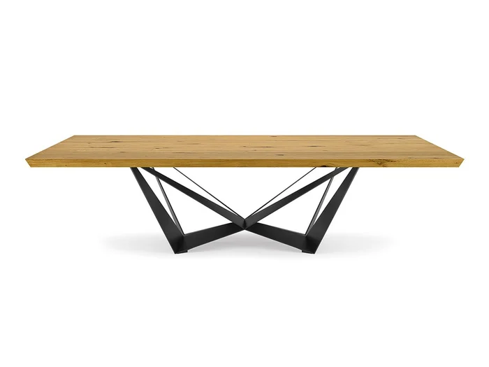 Cattelan Italia Skorpio Wood Tisch Entworfen von Andrea Lucatello