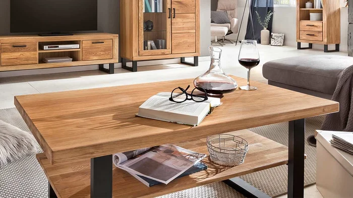 Couchtisch Wildeiche