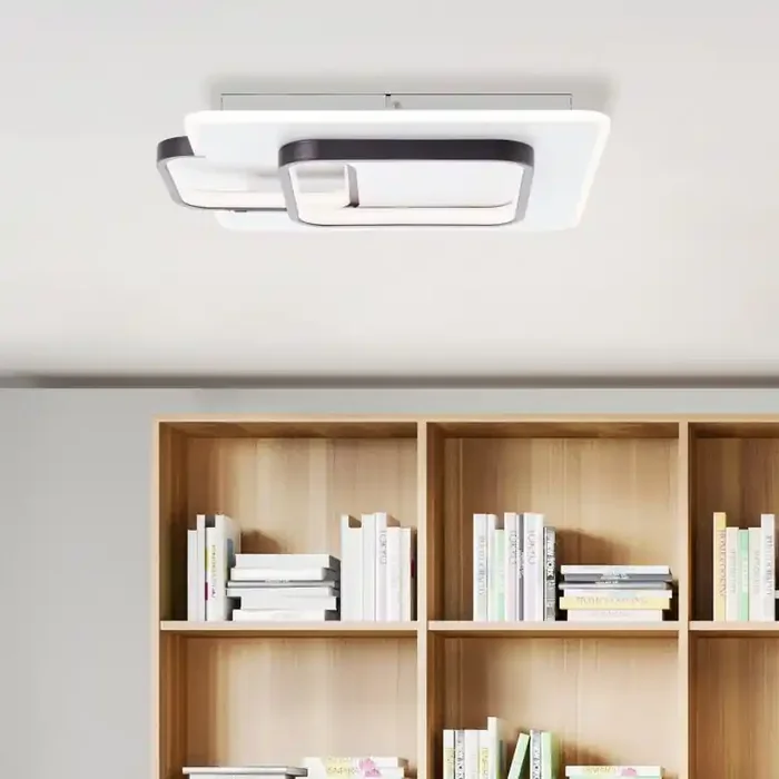 Deckenleuchte Melina, schwarz, 5,8 x 44 cm, Metall Innenleuchte