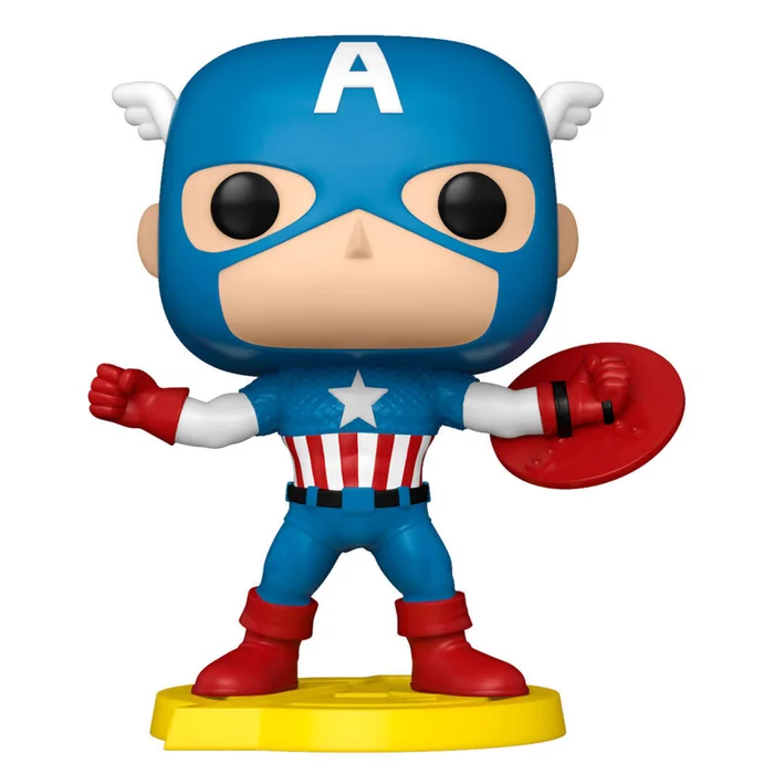 Dekofigur Funko POP Comic Cover Marvel Avengers Captain America