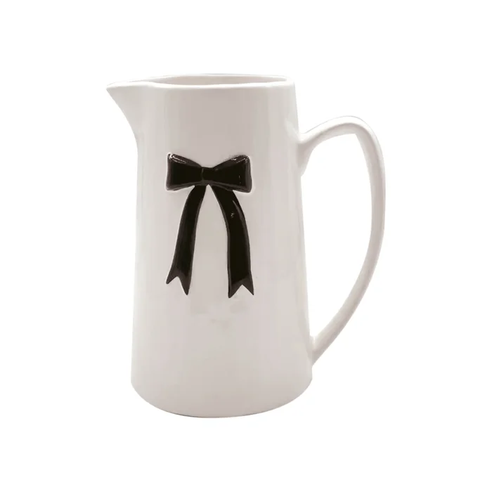 Dekoratives Gefäß mit Schleife Opjet GM [Größe 17,8×12,5×21,3 cm]