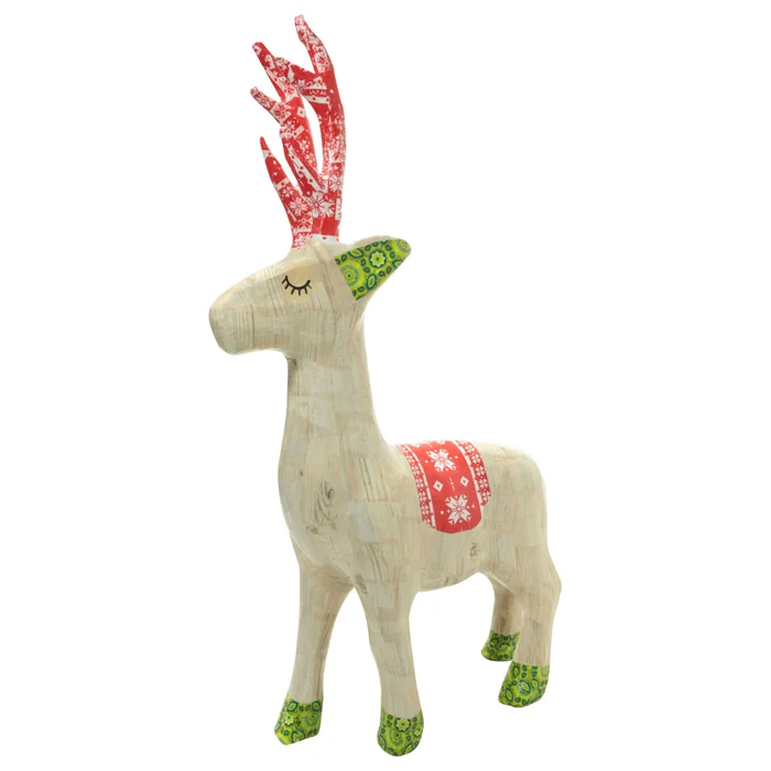 Dekoratives Objekt Décopatch Renne LA105O [Größe 30x10x54 cm]