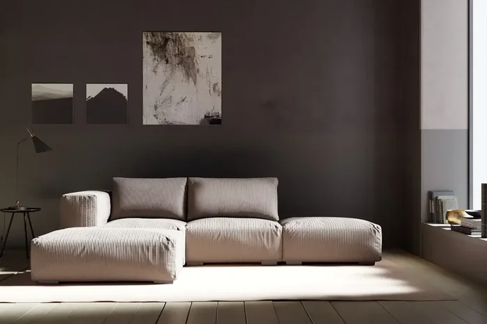 Ecksofa nach Maß – Havanna, Cord