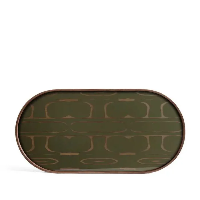 Ethnicraft Tablett oblong