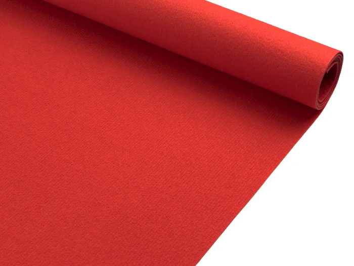 Event- und Messeteppich Rips DUBLIN – Rot – 1,00m x 20,00m