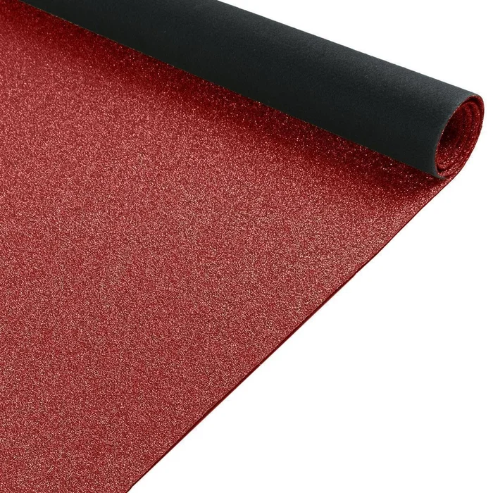 Eventteppich GLIMMER – Rot – 1,00m x 25,50m