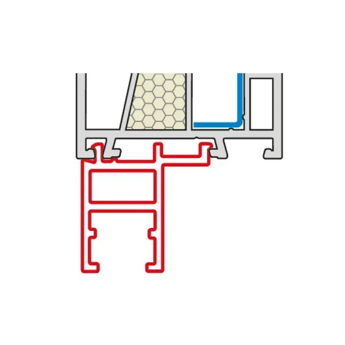 Fensterbankanschlussprofil Neubau