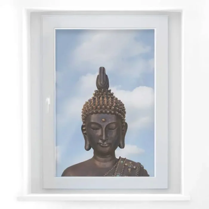Fensterbild Buddha der Weise