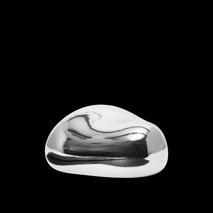 Ferm Living Bellure Piece Oval Silber