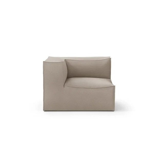 Ferm Living Catena Sofaecke L200 Baumwolle Leinen Natur