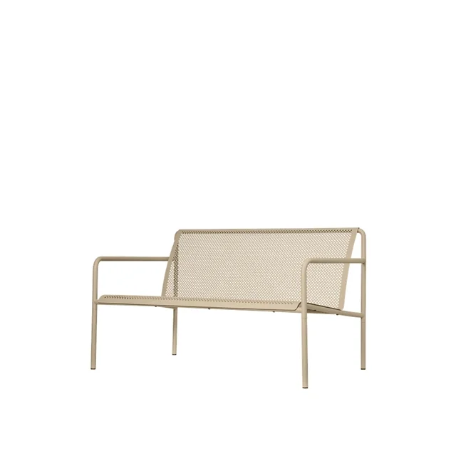 Ferm Living Dapple 2-Sitzer Outdoor Lounge Sofa Kaschmir