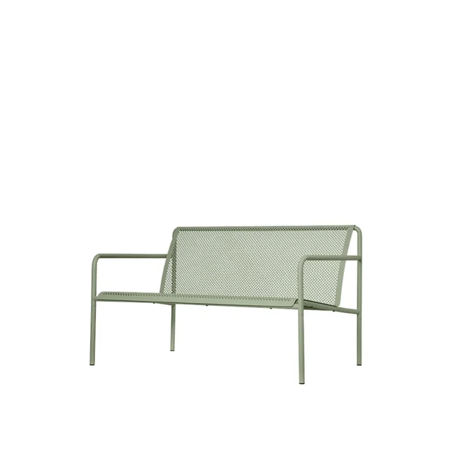 Ferm Living Dapple 2-Sitzer Outdoor Loungesofa Teegrün