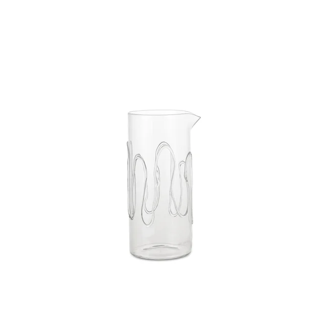 Ferm Living Doodle-Karaffe Glas