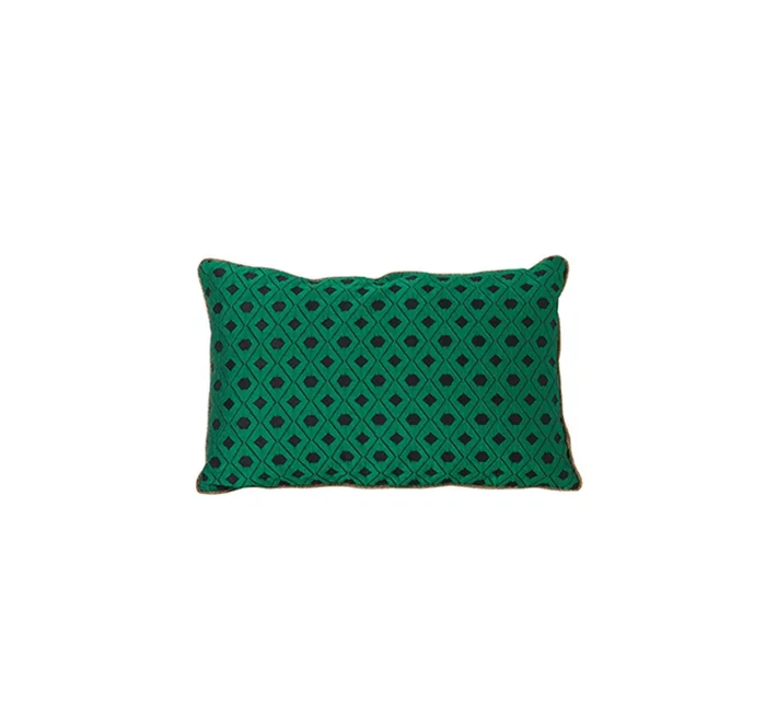 Ferm Living Mosaic grünes Kissen