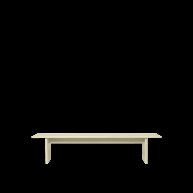 Ferm Living Rink Bench 200 Eggshell