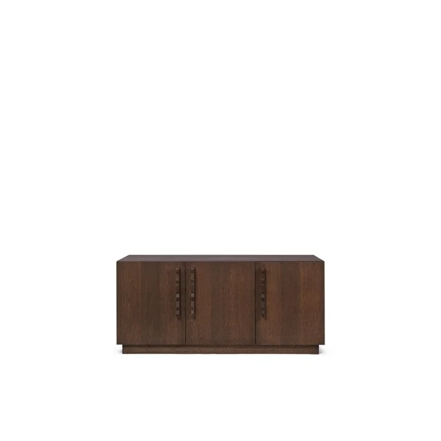 Ferm Living Unda Beistelltisch Dunkel/Eiche