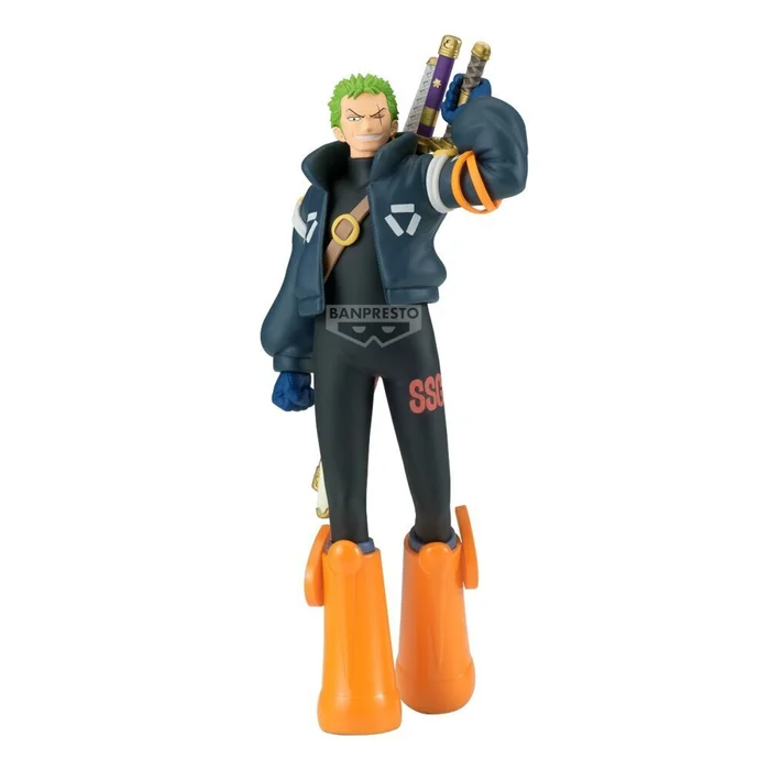 Figurine Banpresto One Piece The Shukko Roronoa Zoro Egghead [Größe 17 cm]
