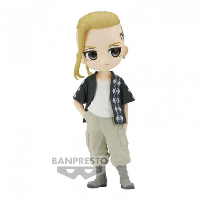 Figurine Banpresto Tokyo Revengers Drake Plain Clothes ver.A Q Posket [Größe Vierzehn Zentimeter.]