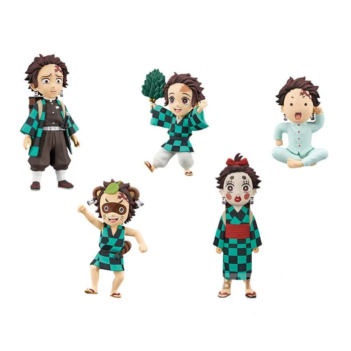 Figurine Educa Borras Demon Slayer Kimetsu no Yaiba Tanjiro Kamado (x12) [Größe 7 cm]