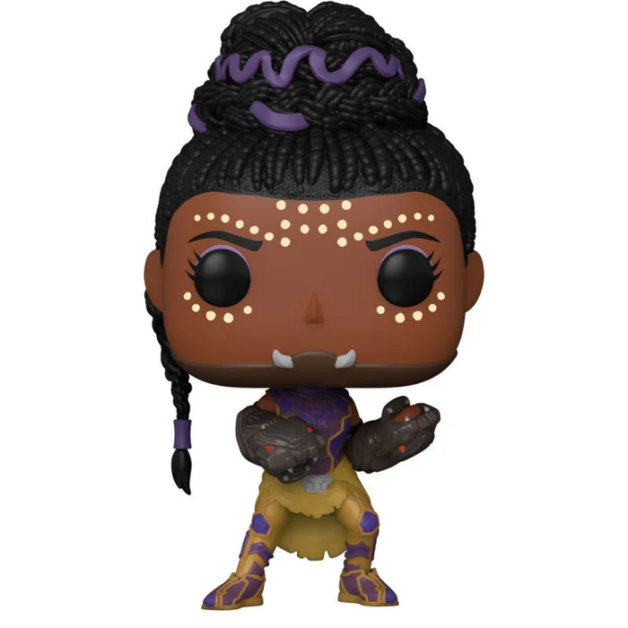 Figurine Funko POP & T-shirt Marvel Black Panther Shury Exclusive [Größe S]