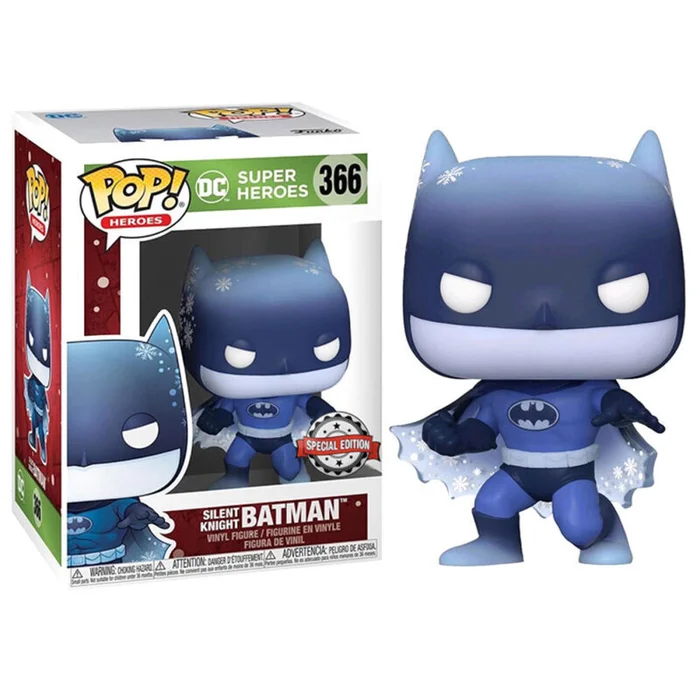 Figurine Funko Pop DC Holiday Silent Knight Batman Exclusive [Größe 9 cm]