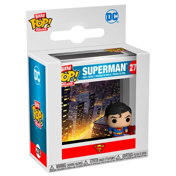 Figurine Funko POP Deluxe DC Comics Superman [Größe 6,20x6x3,125 cm]