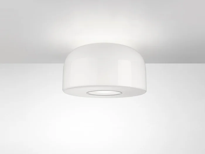 Flos Bellhop Glas C2 Deckenleuchte Entworfen von Edward Barber-Jay Osgerby